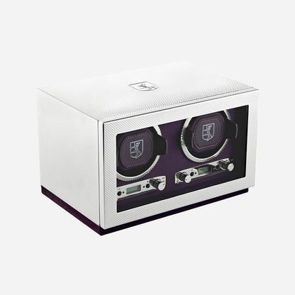 Watch winder Silver 2 Horloges Wolf 1834 - Horlogerieshop.nl