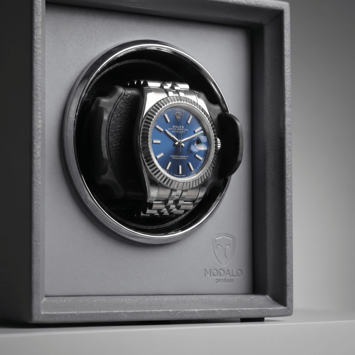 Modalo TWIST watch winder Grijs detail