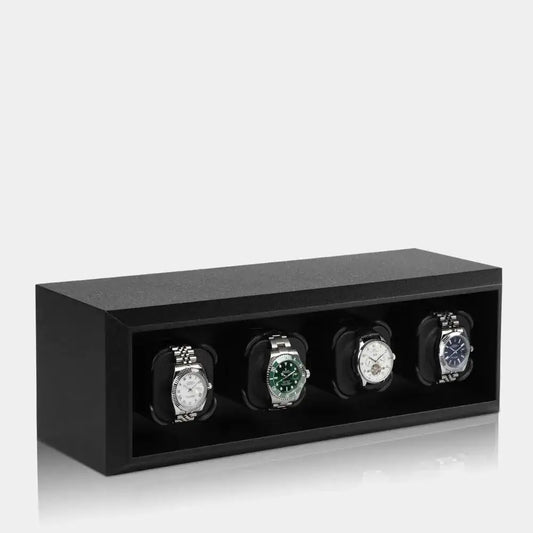 Watch winder zwart 4 Horloges Modalo - Watch Winder - Horlogerieshop.nl