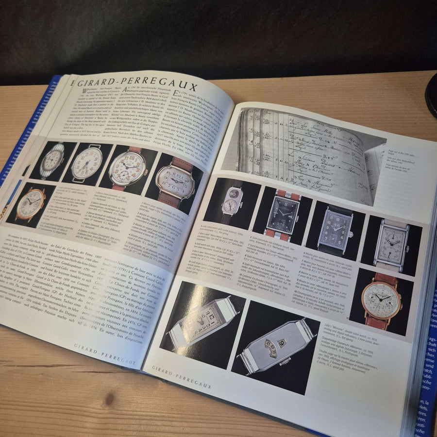 Wristwatches, Armbanduhren, Montres-Bracelets Tafelboek - Horlogerieshop.nl