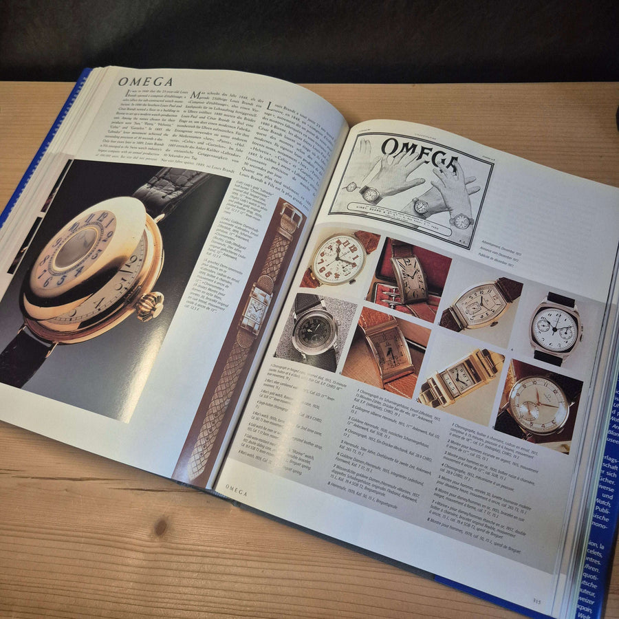 Wristwatches, Armbanduhren, Montres-Bracelets Tafelboek - Horlogerieshop.nl