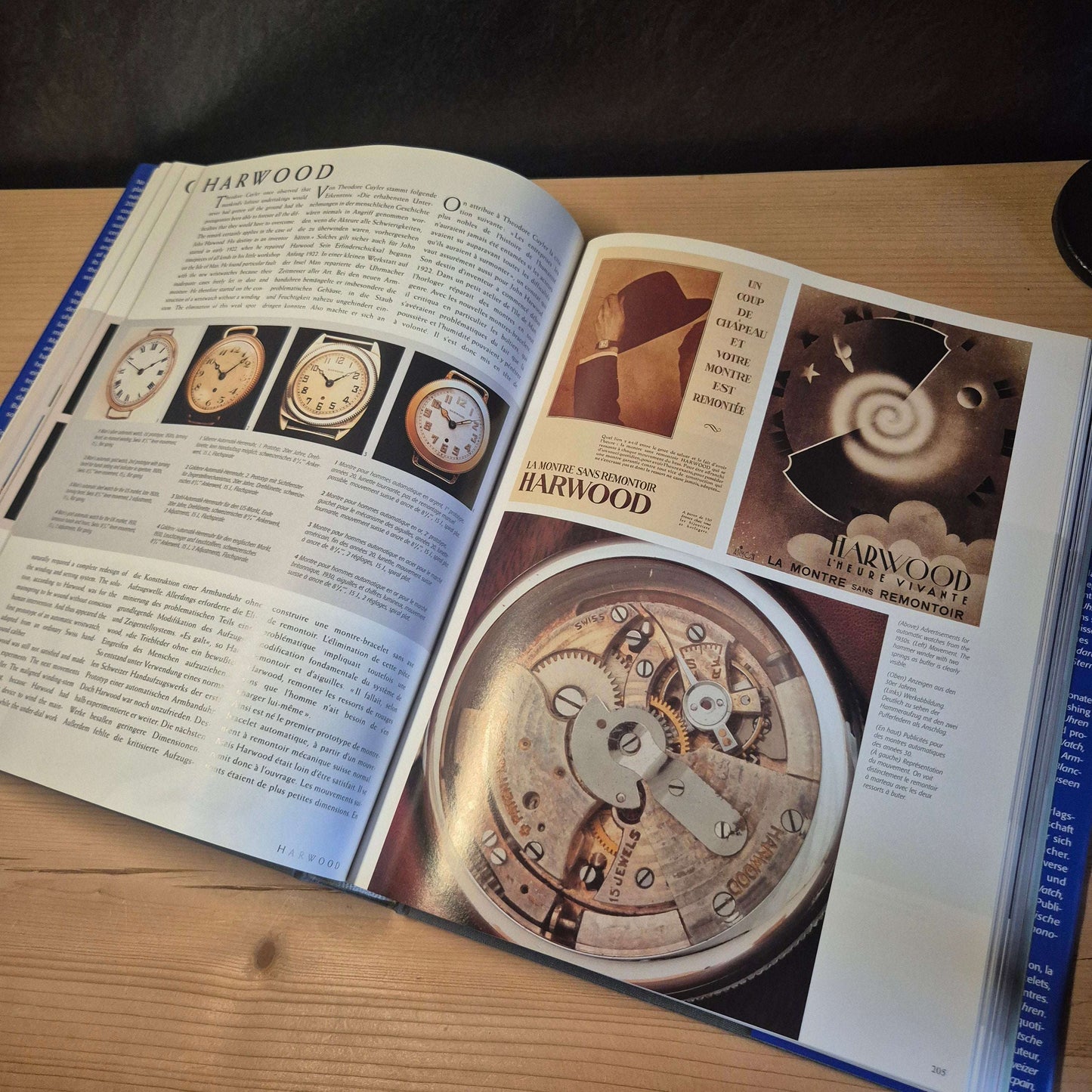 Wristwatches, Armbanduhren, Montres-Bracelets Tafelboek - Horlogerieshop.nl